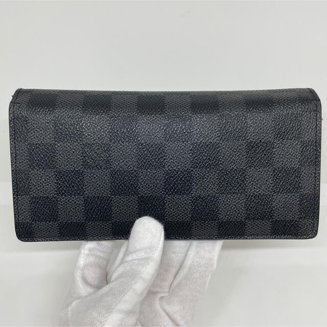 LOUIS VUITTON(ルイヴィトン)のルイヴィトン ダミエ グラフィット ポルトフォイユ ブラザ 長財布 モノグラム メンズのファッション小物(長財布)の商品写真