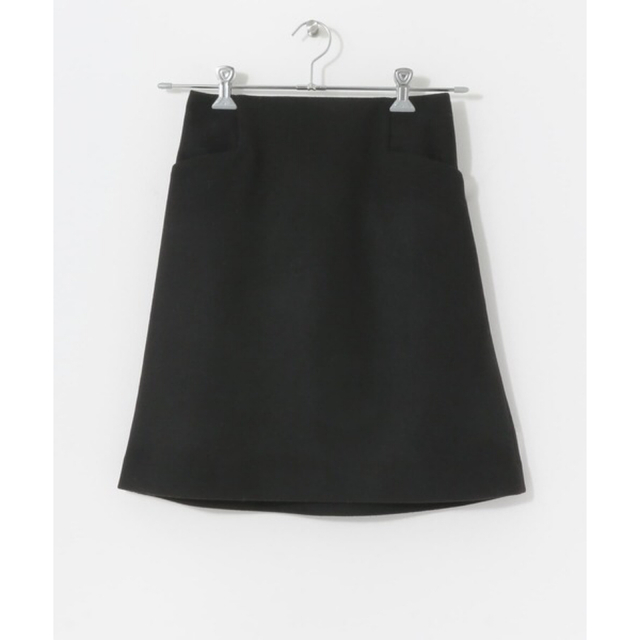 Sonny Label(サニーレーベル)のアーバンリサーチサニーレーベル　メルトン風台形ミニスカート レディースのスカート(ひざ丈スカート)の商品写真