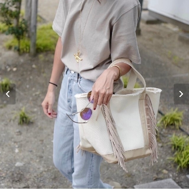 Ayako アヤコ EcoSuedeToteBag トートバッグ サンド