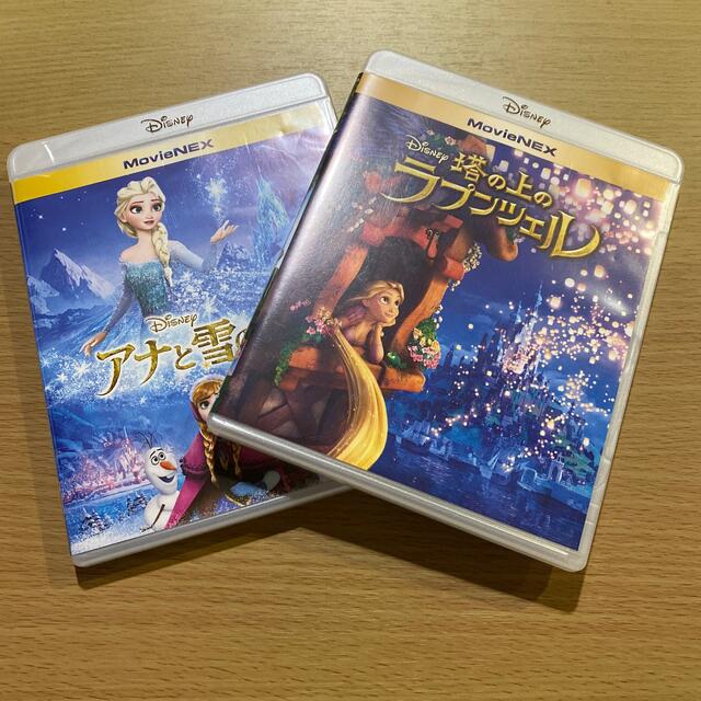 Disney(ディズニー)のディズニー 塔の上のラプンツェル／アナと雪の女王 ブルーレイ+DVD エンタメ/ホビーのDVD/ブルーレイ(キッズ/ファミリー)の商品写真