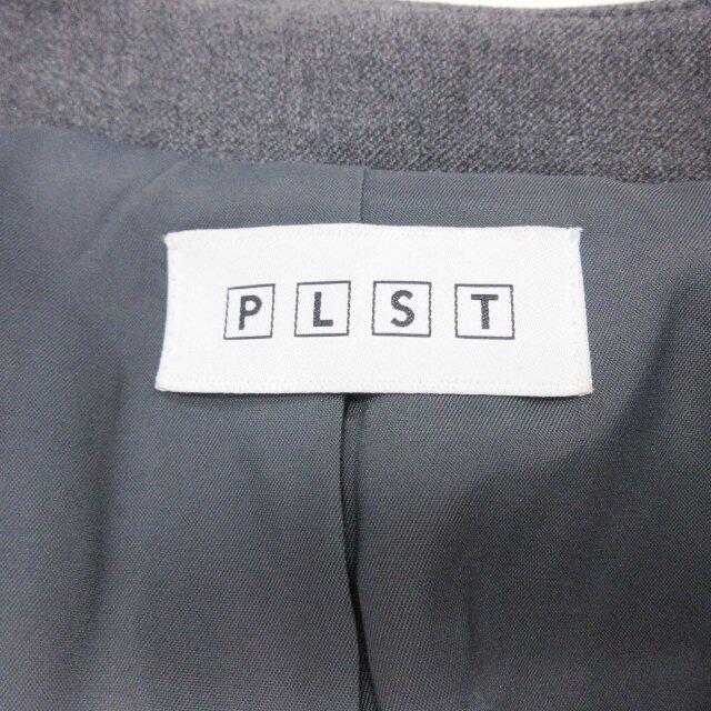 PLST(プラステ)の19AW プラステ ウォーム リザーブ カラーレス ジャケット ブレザー L レディースのジャケット/アウター(その他)の商品写真