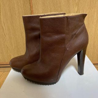 ナインウエスト(NINE WEST)のナインウエスト　本革　ショートブーツ　6M 箱なし発送(ブーツ)