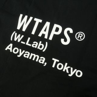 ダブルタップス(W)taps)の22SS WTAPS Lab AOYAMA 限定 Tシャツ size1 S (Tシャツ/カットソー(半袖/袖なし))