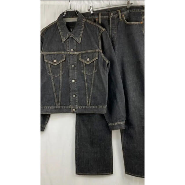 海外輸入】 YOHJI YAMAMOTO 4.1 THE MEN スポテッドホース デニム