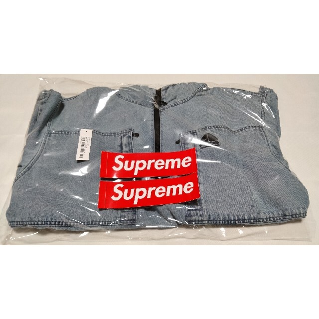 SupremeACG Denim Pullover Washed Blue XL 新品未開封