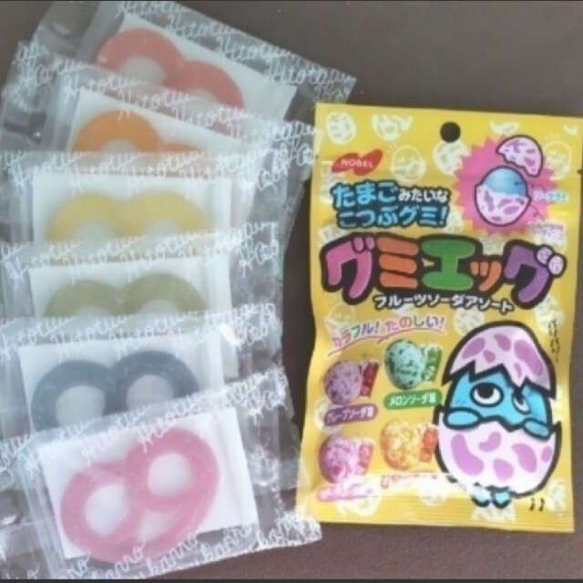 グミエッグ 1袋 グミッツェル 6個 ASMR ヒトツブカンロ ノーベル グミエッグ 1袋 グミッツェル 6個 ASMR ヒトツブカンロ ノーベル