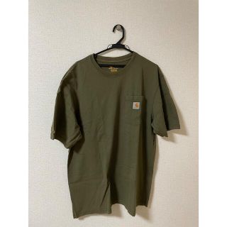 カーハート(carhartt)のcarhartt カーキ t-shirt(Tシャツ/カットソー(半袖/袖なし))