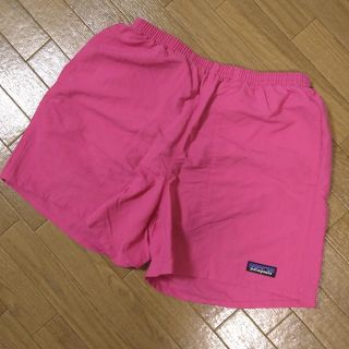 パタゴニア(patagonia)のパタゴニア ショートパンツ バギーズショーツ Sサイズ ピンク patagoni(ショートパンツ)