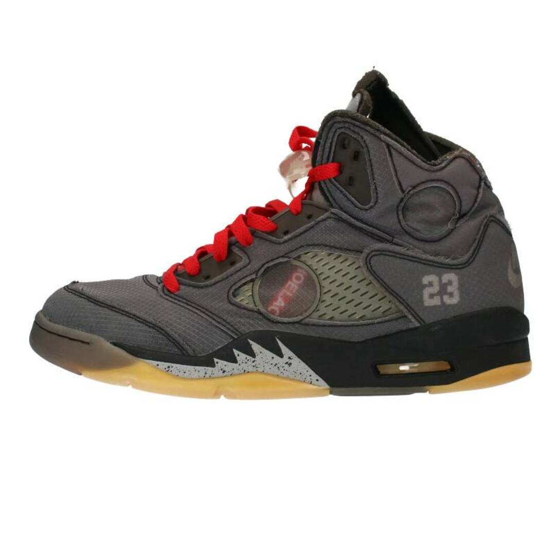 ナイキ オフホワイト AIR JORDAN 5 RETRO SP CT8480-001 エアジョーダン5レトロスニーカー メンズ 27cm