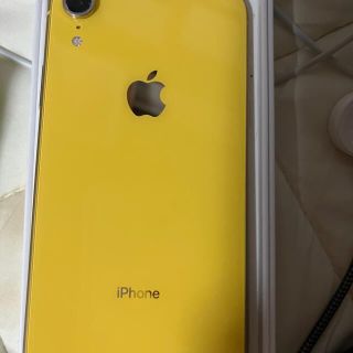 アップル(Apple)のiPhone XR yellow SIMフリー　(スマートフォン本体)