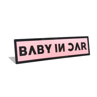 BABY IN CARマグネットbtsブラックピンクBLACK PINK韓国(車外アクセサリ)