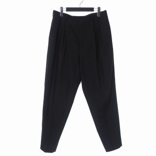 ラッドミュージシャン(LAD MUSICIAN)のラッドミュージシャン 21SS 2タック ワイドパンツ スラックス 44 黒(スラックス)