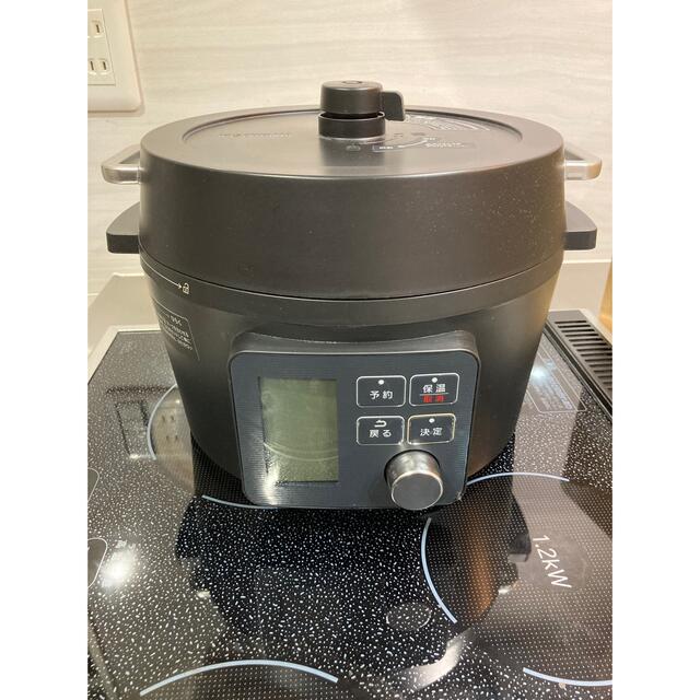 《美品》アイリスオーヤマ 電気圧力鍋 圧力鍋 4L