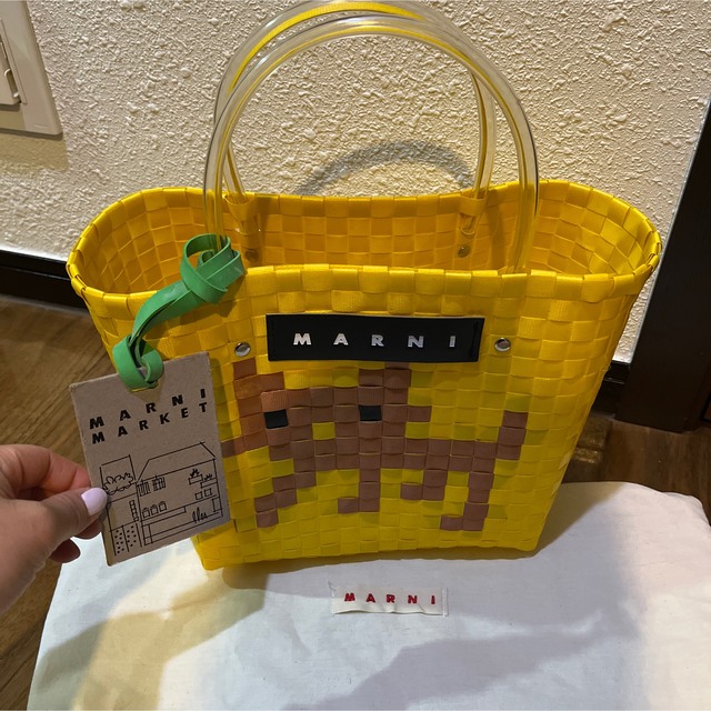2021年新作 22SS マルニ MARNI フラワーマーケット カゴバッグ
