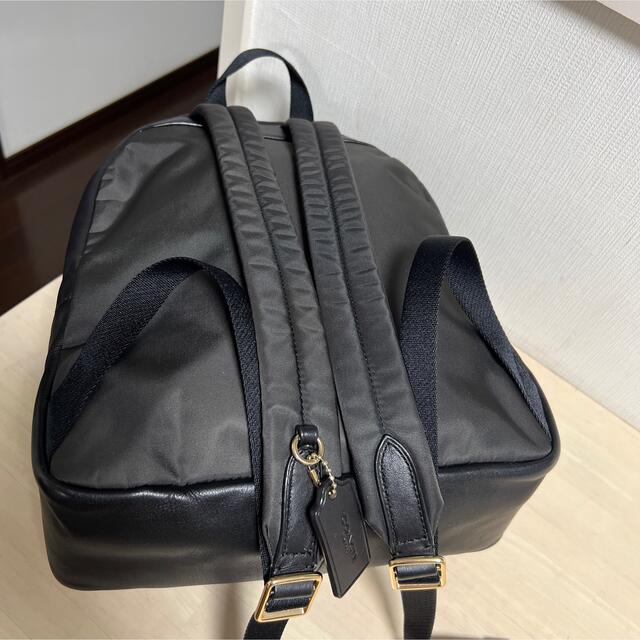 COACH(コーチ)のコーチシグネチャーPVC×レザーリュック サック☆ レディースのバッグ(リュック/バックパック)の商品写真