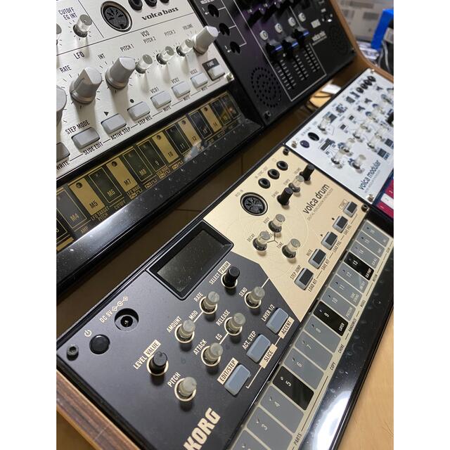 KORG(コルグ)の最終出品korg volca modular drum bass mix セット 楽器の楽器 その他(その他)の商品写真