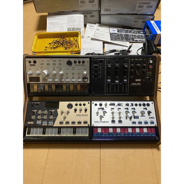 KORG(コルグ)の最終出品korg volca modular drum bass mix セット 楽器の楽器 その他(その他)の商品写真