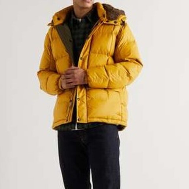 RRL ダブルアールエル 21AW Quilted Hooded Jacket キルテッドフーデッドジャケット L Mountain Yellow Double RL アウター【RRL】