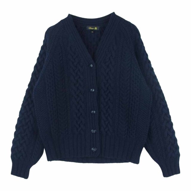 返品不可】 D - D ドゥロワー 18AW 6515-199-0349 アラン編 ミンク