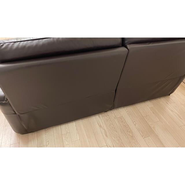 ニトリ - ニトリ ソファ 3人用本革ソファ クローナの通販 by ほいっぷ