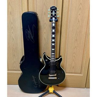 エピフォン(Epiphone)のEpiphone Tak Matsumoto DC Standard Ebony(エレキギター)