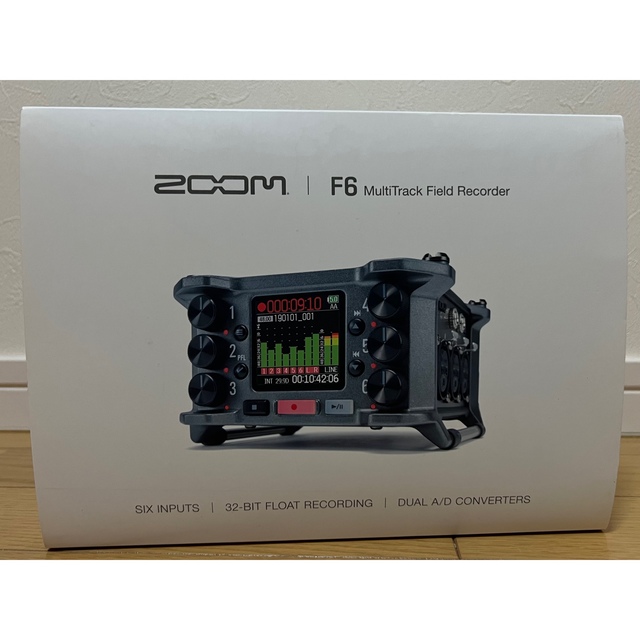 Zoom(ズーム)のZOOM F6　6chフィールドレコーダ　BTA-1付属 楽器のレコーディング/PA機器(その他)の商品写真