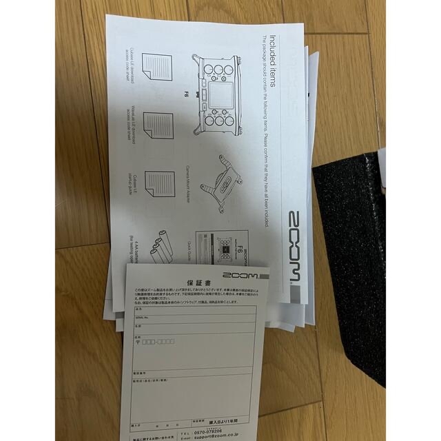 Zoom(ズーム)のZOOM F6　6chフィールドレコーダ　BTA-1付属 楽器のレコーディング/PA機器(その他)の商品写真