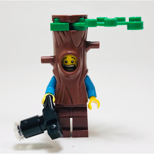 Lego - 【新品未使用】レゴ ミニフィグ 木に化けたカメラマン 切り株
