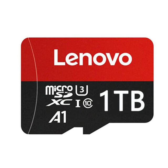 Lenovo(レノボ)の【新品】Lenovo マイクロSDカード1TB スマホ/家電/カメラのPC/タブレット(PC周辺機器)の商品写真