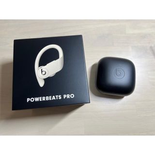 ビーツ(Beats)のPOWERBEATS PRO 完全ワイヤレスイヤフォン　アイボリー(ヘッドフォン/イヤフォン)