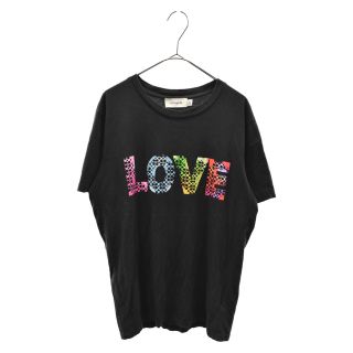 コーチ(COACH)のCOACH コーチ LOVE ロゴプリントＴシャツ 231718 半袖カットソー ブラック(Tシャツ/カットソー(半袖/袖なし))