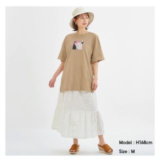 ジーユー(GU)のGU オーバーサイズT 5分袖TEZUKA OSAMU Sサイズ(Tシャツ(半袖/袖なし))