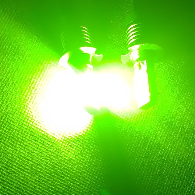 トラック用品 12V 24V LED 兼用 フォグランプ H3 レモングリーン H3 LED フォグランプ 12V 24V 兼用 レモン グリーン トラック