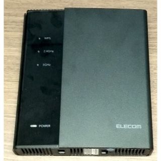 エレコム(ELECOM)の【本体のみ】ELECOM WRC-1900GST WiFiルーター(PC周辺機器)