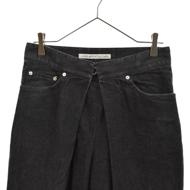 JOHN LAWRENCE SULLIVAN(ジョンローレンスサリバン)のJOHN LAWRENCE SULLIVAN ジョンローレンスサリバン RIGID DENIM WIDE PANTS リジット デニム ワイドパンツ インディゴ jls-02-16 メンズのパンツ(デニム/ジーンズ)の商品写真