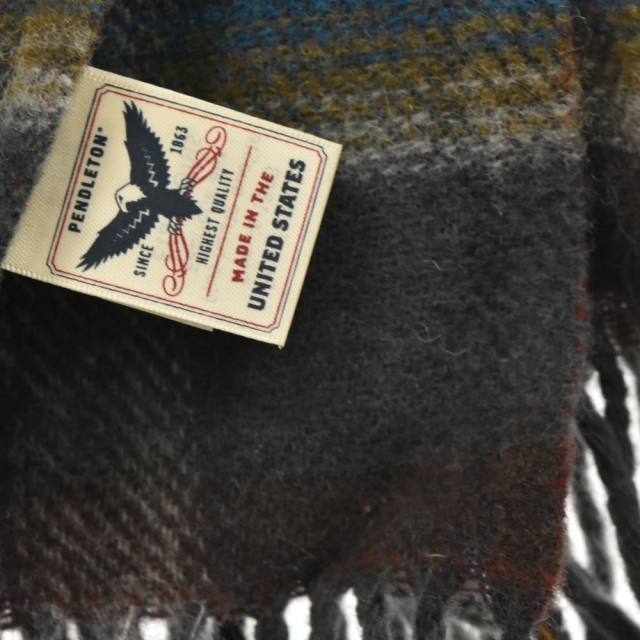 PENDLETON ペンドルトン キャリーアロングモーターローブ レザーキャリア付ブランケット マルチ