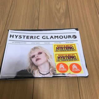 ヒステリックグラマー(HYSTERIC GLAMOUR)のヒステリックグラマー　カタログ　ステッカー(その他)