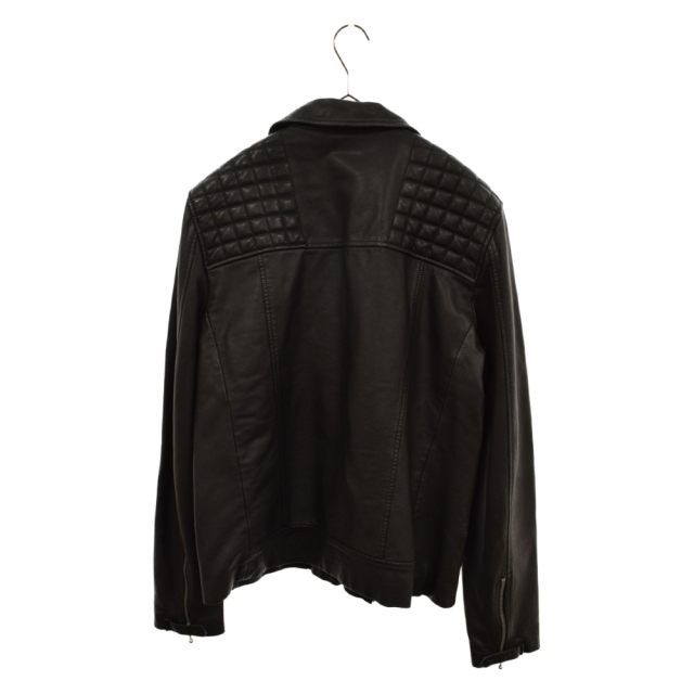 ALLSAINTS オールセインツ ROWLEY LEATHER JACKET BIKER ダブルライダースジャケット ブラック ML001J ALLSAINTS オールセインツ ROWLEY LEATHER JACKET BIKER ダブルライダースジャケット ブラック ML001J