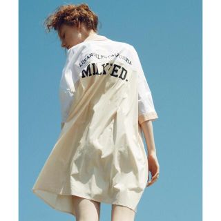 ミルクフェド(MILKFED.)のミルクフェド　PATCHWORK SHIRT(シャツ/ブラウス(長袖/七分))