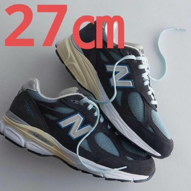 New Balance - 新品 27㎝ キス × ニューバランス 990V3 CL(M990KS3)の ...