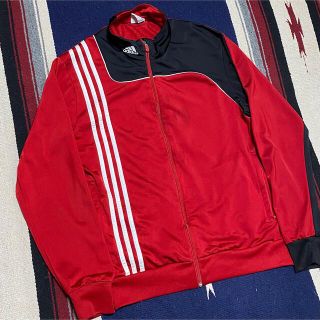 アディダス(adidas)の90s 古着 アディダス トラックジャケット ジャージ 刺繍ロゴ ゆるだぼ(ジャージ)