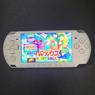 【在庫1台限り】 PSP 3000 ホワイト 黄ばみ 使用感あり