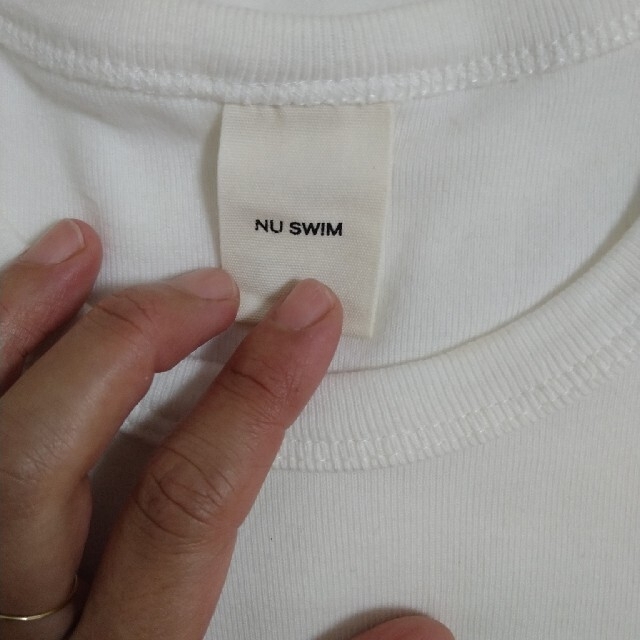 Ron Herman(ロンハーマン)のNU SWIM オーガニックコットンTシャツ ヌースイム レディースのトップス(Tシャツ(半袖/袖なし))の商品写真