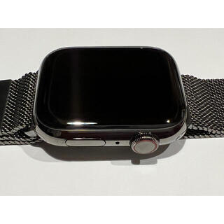 アップルウォッチ(Apple Watch)のApple watch series7 45mm グラファイトS＋ミラネーゼ(腕時計(デジタル))