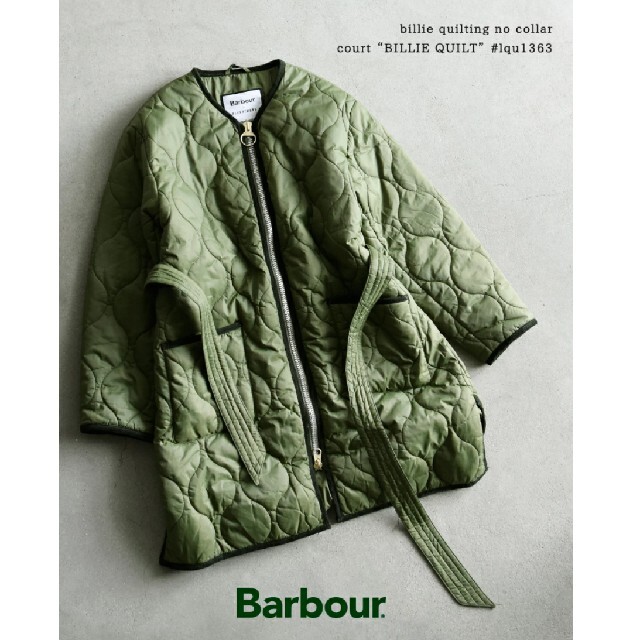 レディースBarbour　バブアー　アレクサ・チャン　ビリーキルト　オリーブ