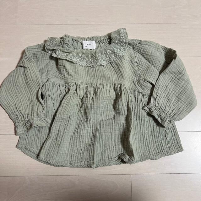 WILL MERY(ウィルメリー)の子供服 ブランド 3点セット 90cm1点95cm2点 キッズ/ベビー/マタニティのキッズ服女の子用(90cm~)(ブラウス)の商品写真