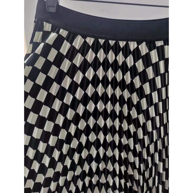 ❤️BCBGMAXAZRIA 新作新品 チェック ロングスカート オシャレ 3