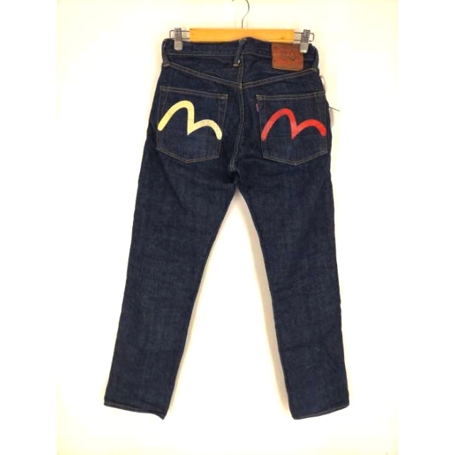 エヴィス エビス No2 LOT 2001 カモメペイント デニムパンツ 濃紺