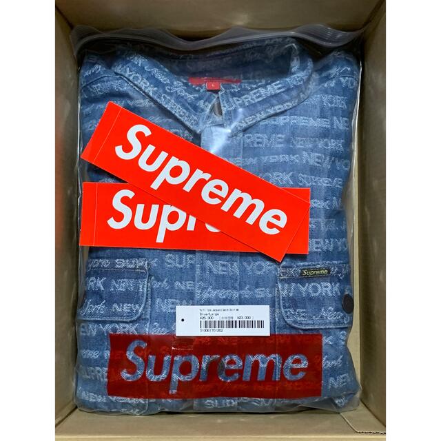 Supreme - Supreme Multi Type Jacquard Denim Shirtの通販 by honey's