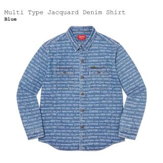 シュプリーム(Supreme)のSupreme Multi Type Jacquard Denim Shirt(シャツ)